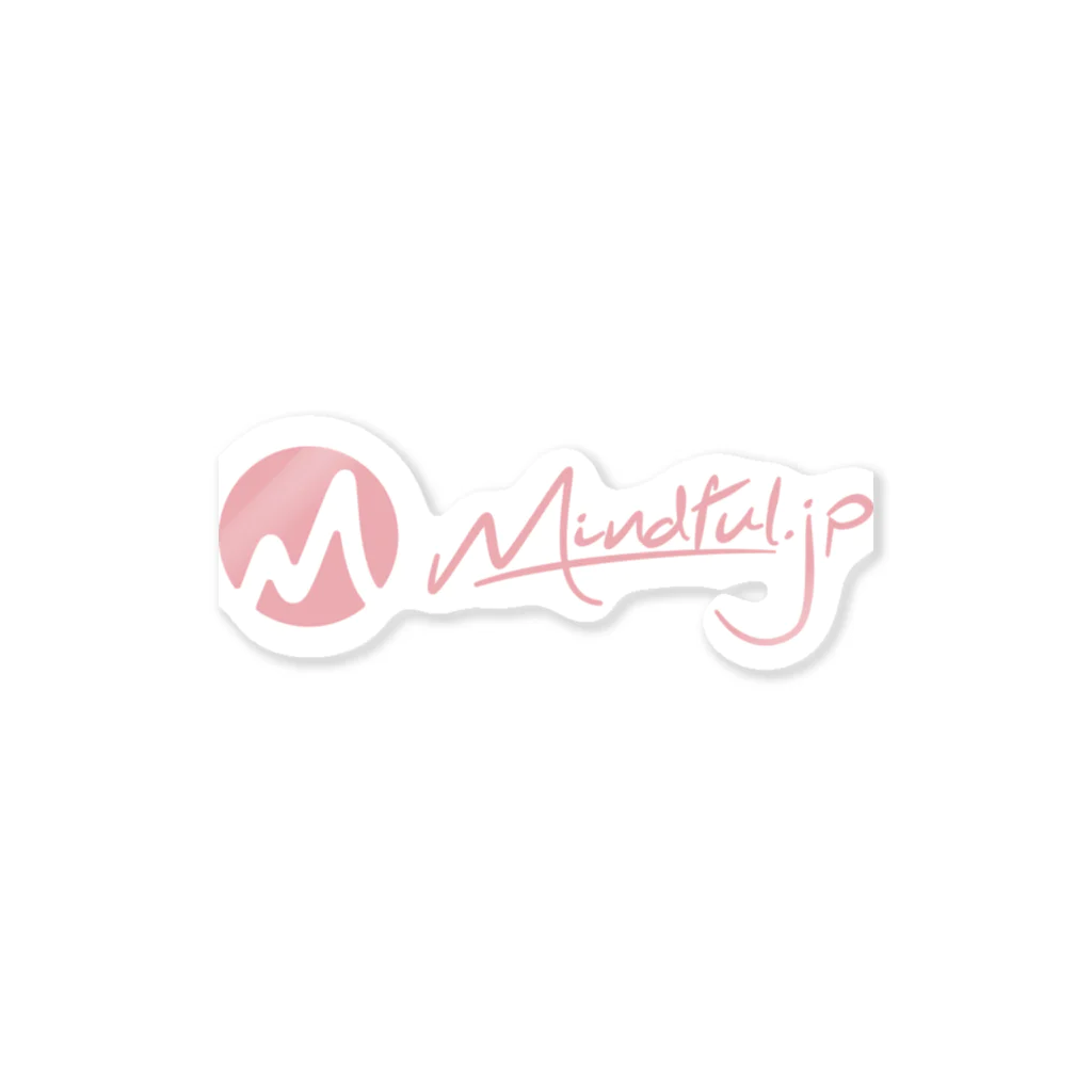 Mindful.jpのM Mindful.jp(P) ステッカー