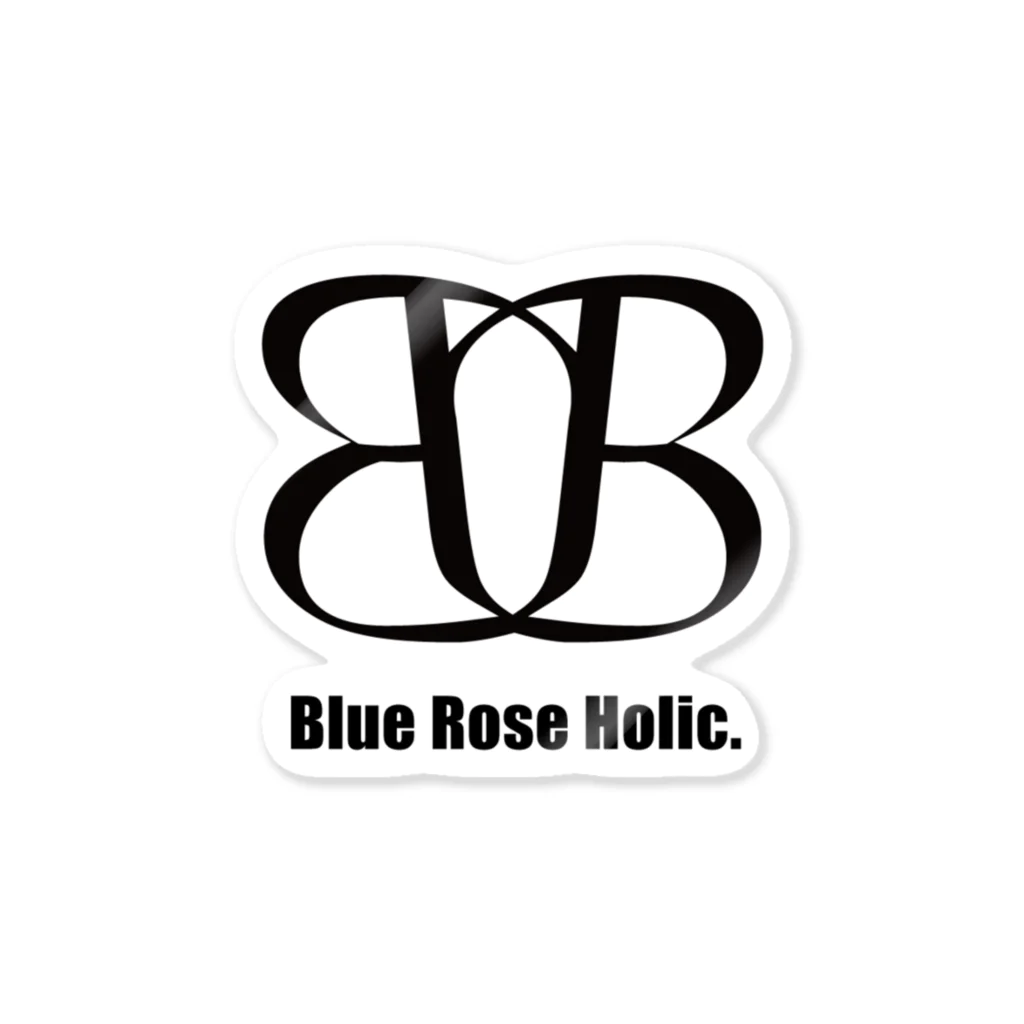 Blue Rose Holic.のlogo sticker ステッカー