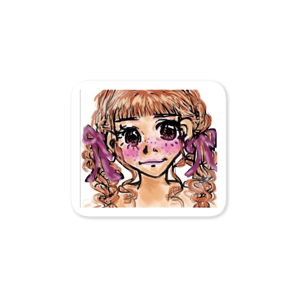 Mercy-Roseの～Redhead girl～ Sticker