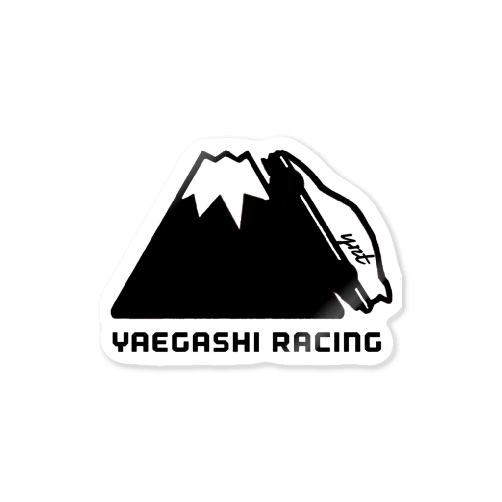 YAEGASHI RACING SHOPのYAEGASHI RACING LOGO sticker ステッカー