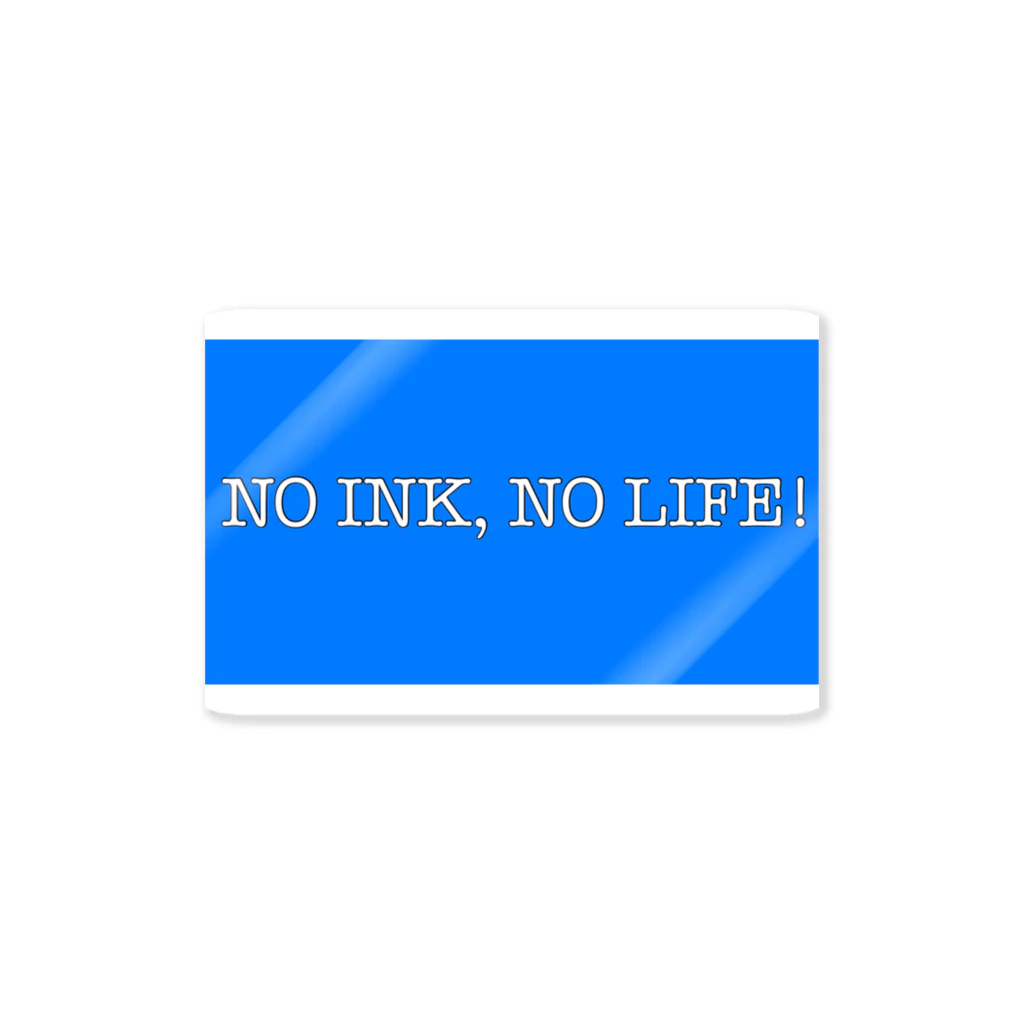 INK-I, INK-NIのNO INK, NO LIFE! ステッカー