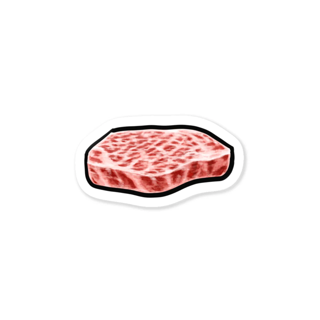 夏のどんぶり(ドンブリ)　ブラザーズ【ドンブラ】のお肉 Sticker