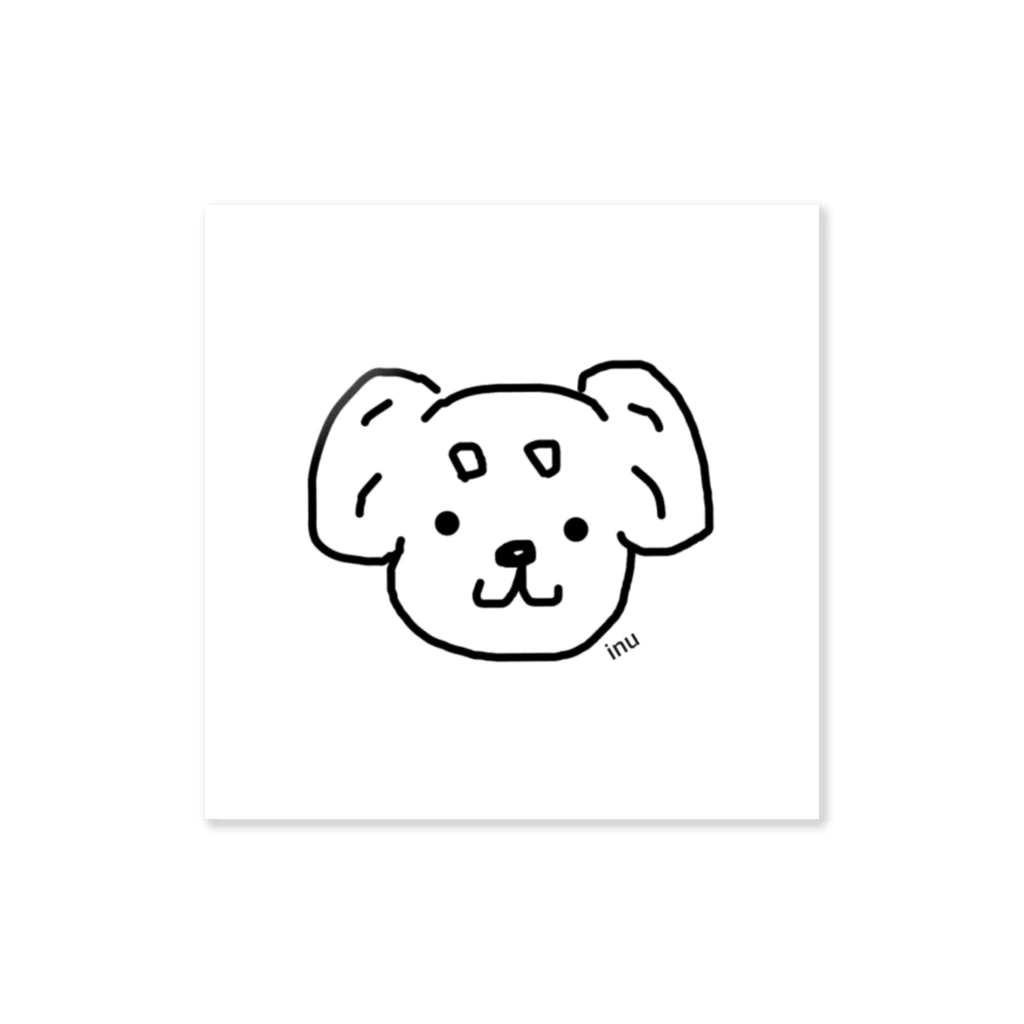 Nanahoのまろ眉シリーズ　垂れ耳わんこ🐶 Sticker
