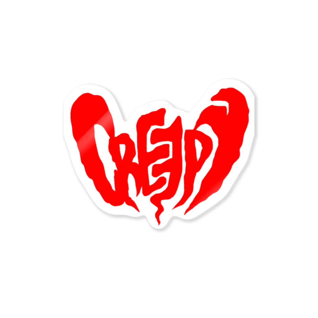 HachijuhachiのCREEPY LOGO ver. Sticker