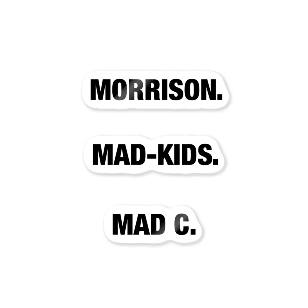 MAD C.(マッドシードット)のMAD C.CREW.ステッカー Sticker