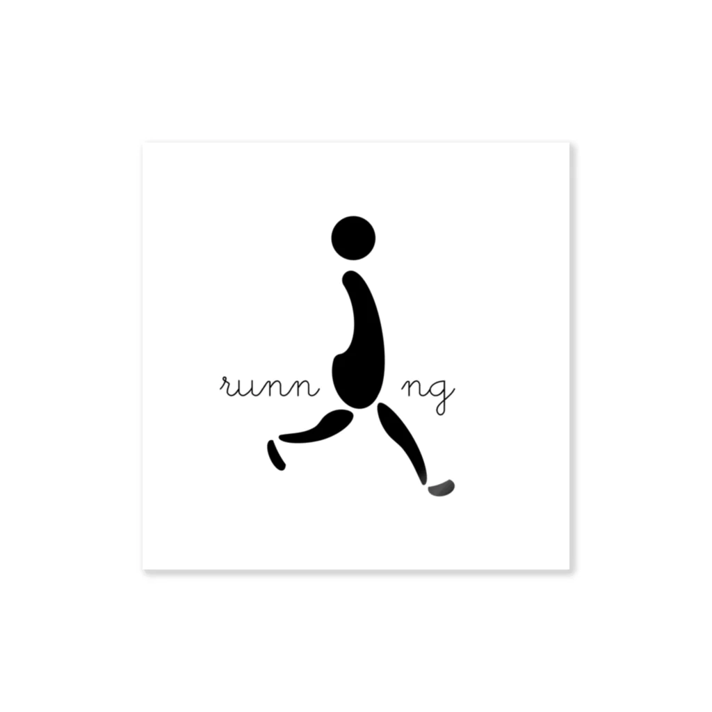 リラクゼーション&ピラティスgaitのrunning Sticker