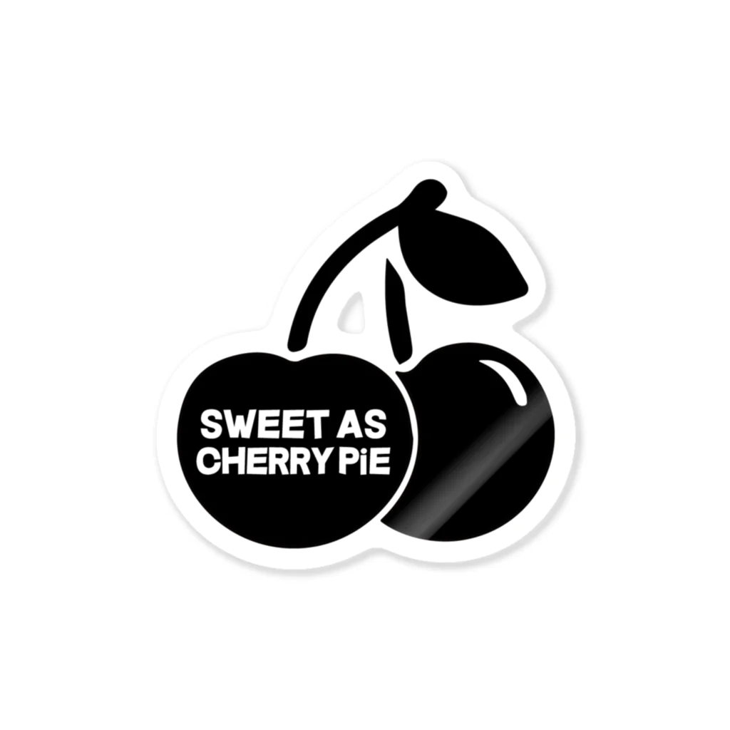 SWEET AS CHERRY PiEのCHERRY ステッカー