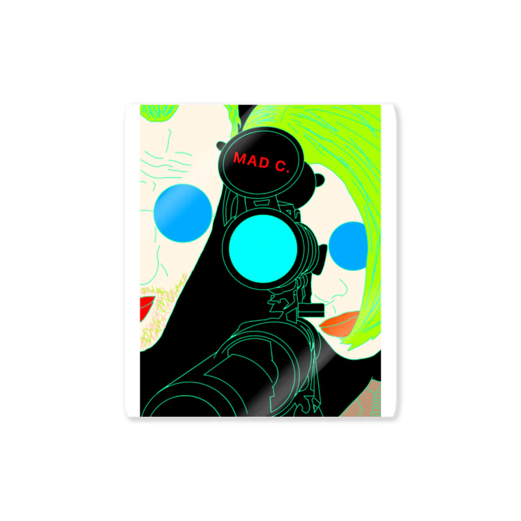 MAD C.(マッドシードット)のMAD C.（マッドシードット） Sticker