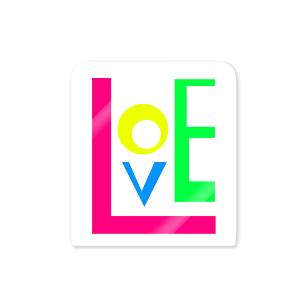 明恵（みょうえ）のLOVE Sticker