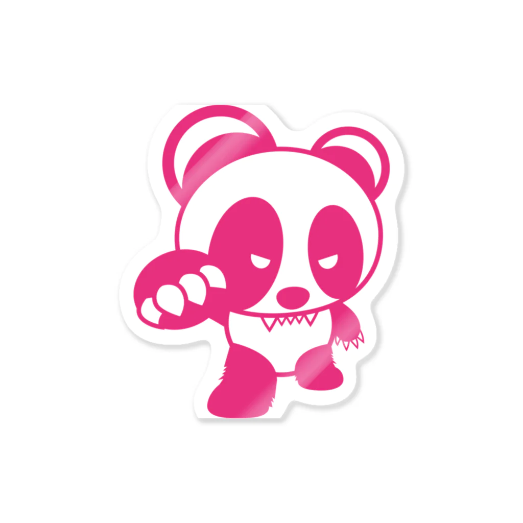 BASE forのBASEfor PANDA Pink ステッカー