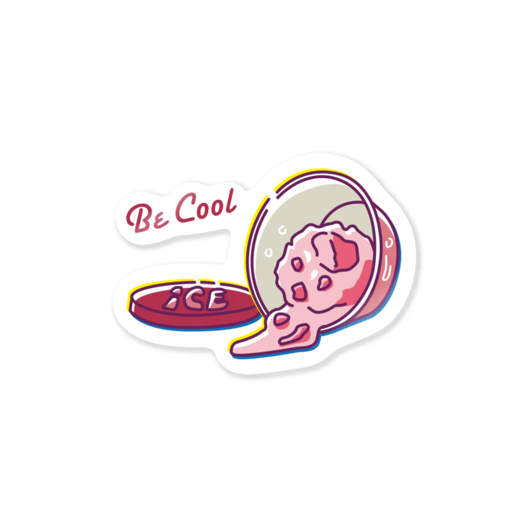 HideRange STOREのWGNK｜Be Cool Sticker