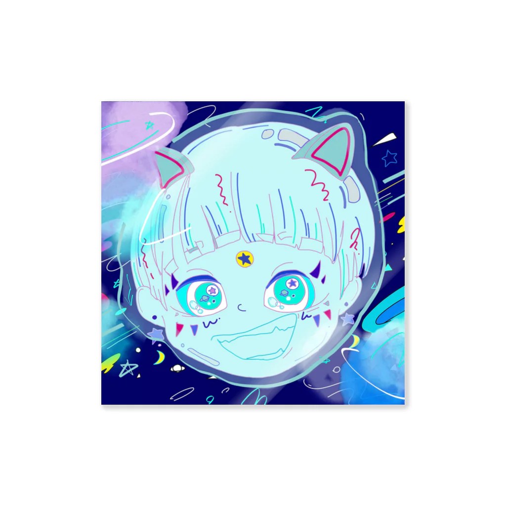 aoの宇宙 Sticker