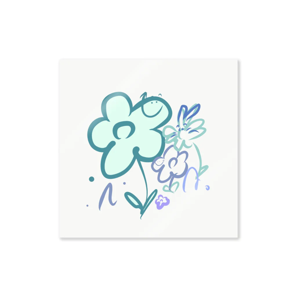 aoのお花 Sticker
