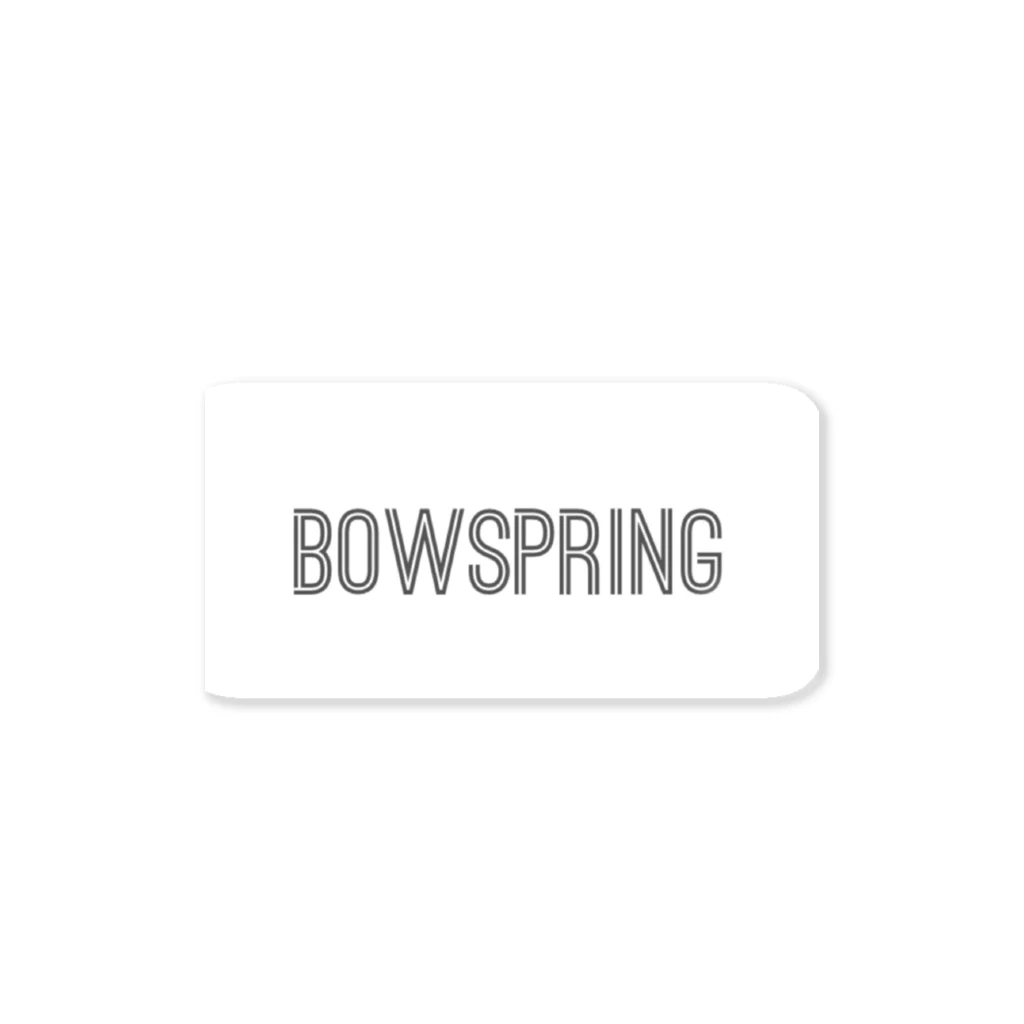 halu bow shopのBowspring ステッカー ステッカー