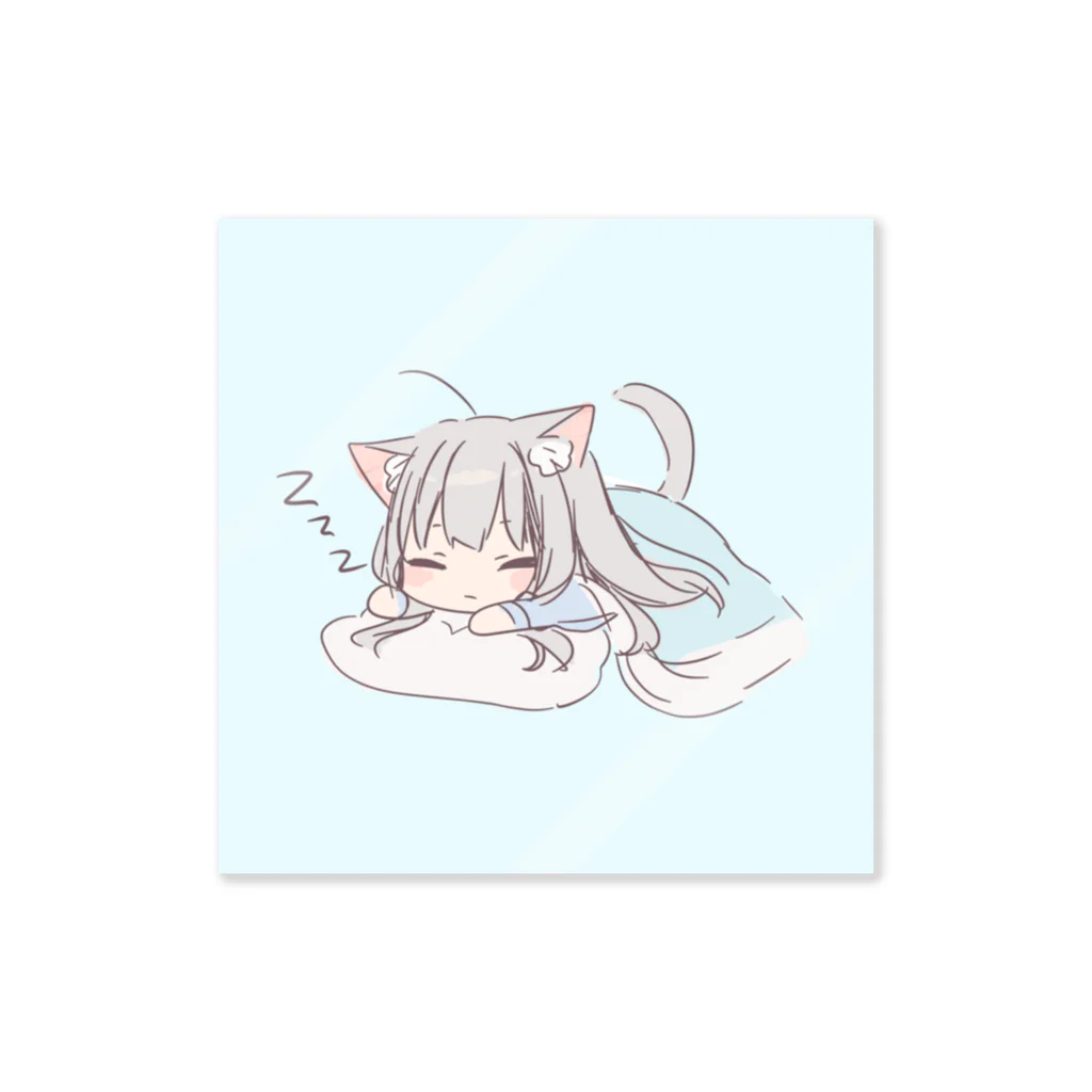 まふゆのmafu blue Sticker