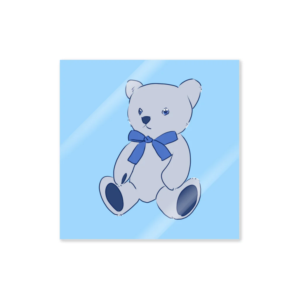 群青レモンのblue_bear_GL 스티커