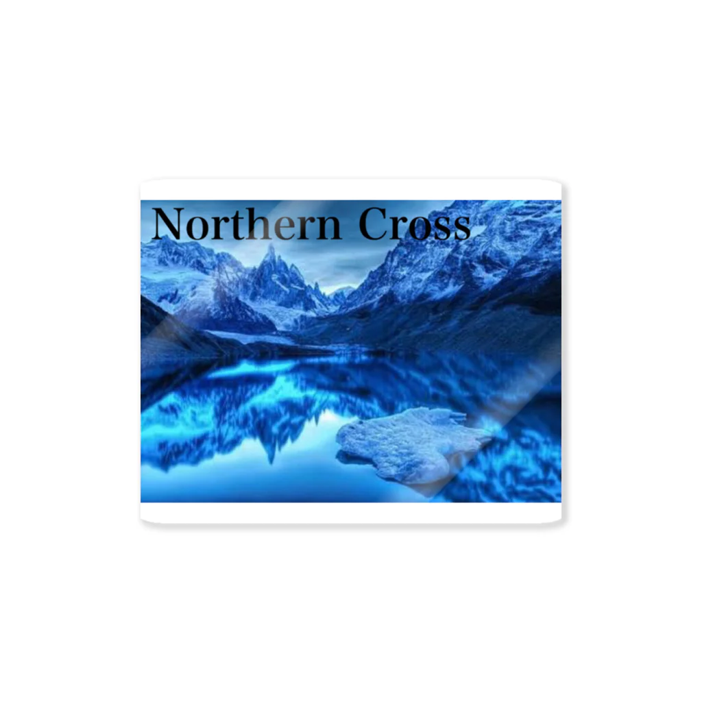 ResearchのteamNorthern Lights  Northern Cross ステッカー