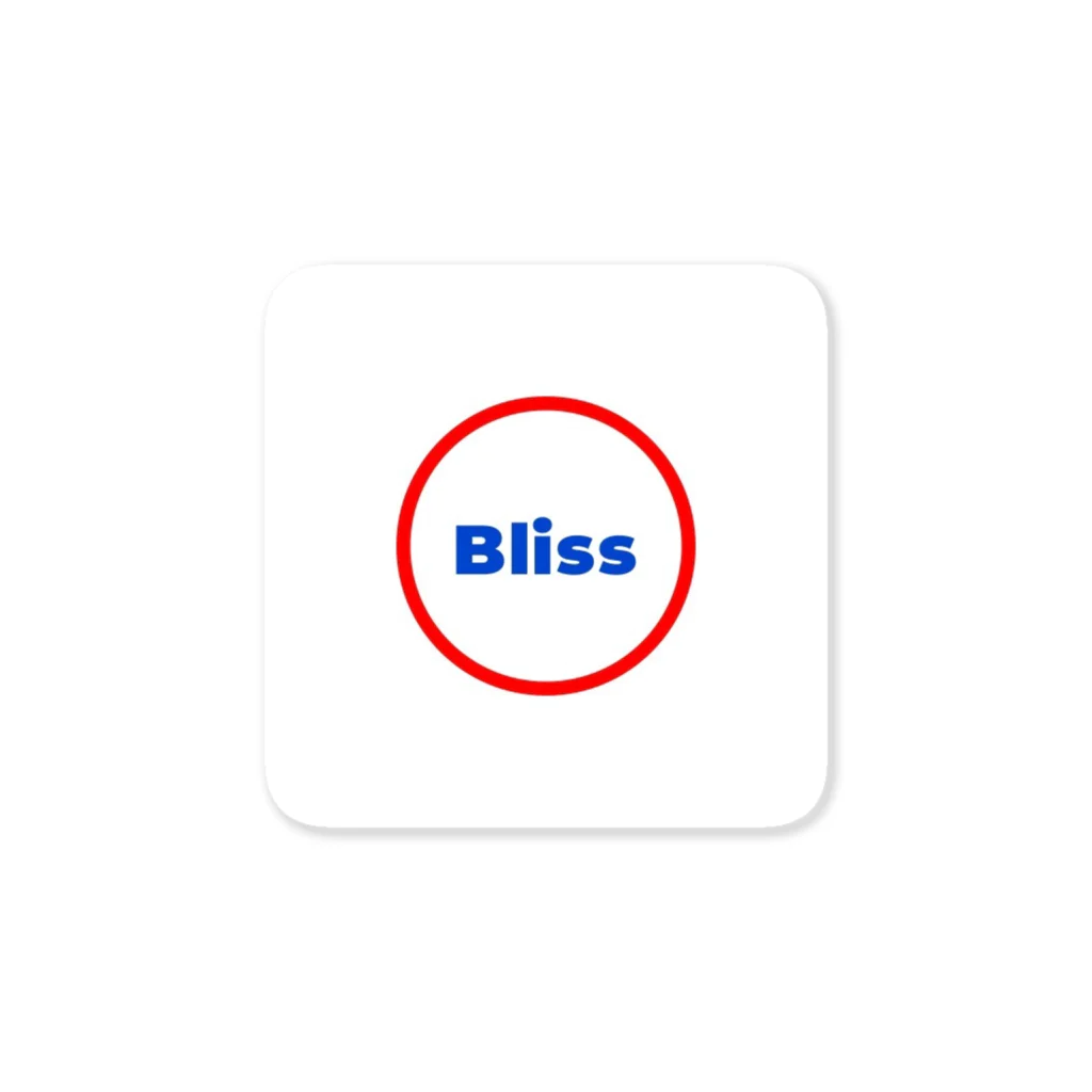 Bliss_official_2021のBliss ステッカー