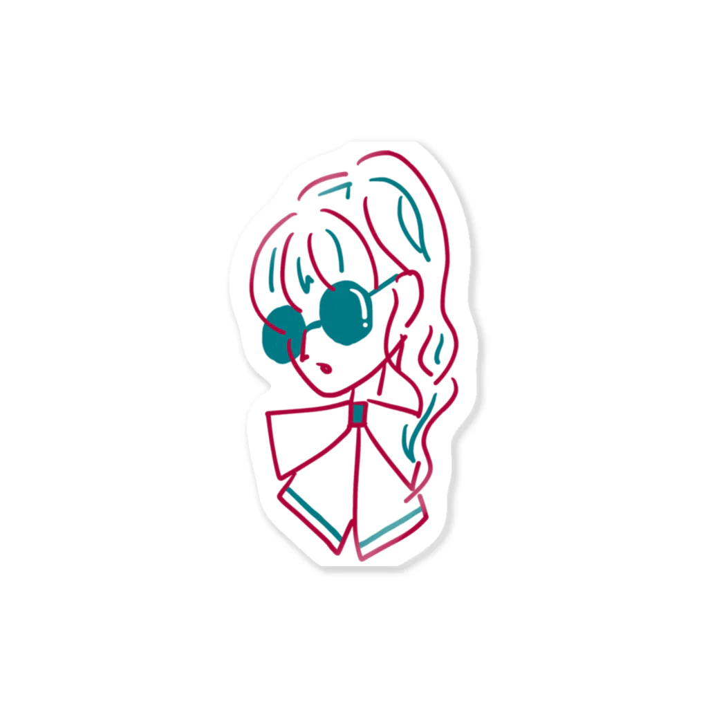 SheLilyのお嬢さん Sticker