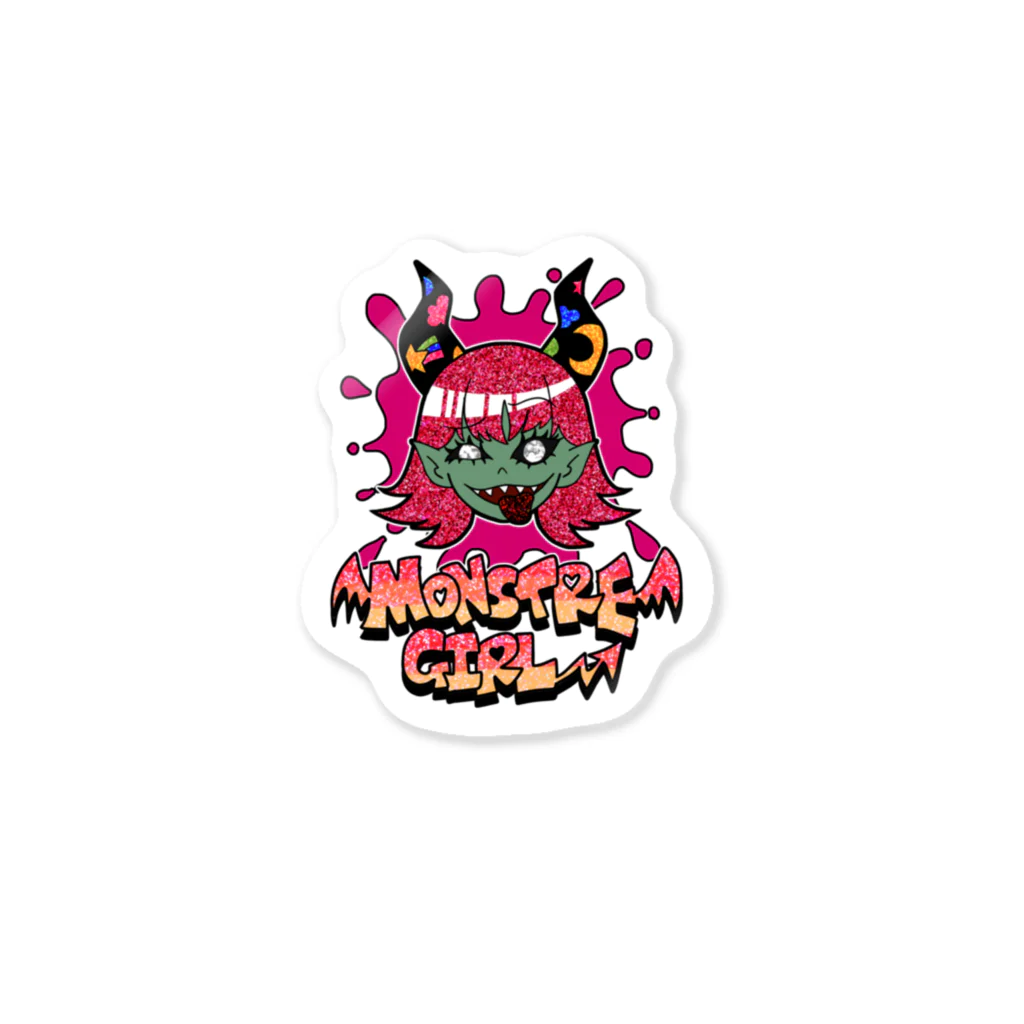 MIXERのMonster Girl Sticker