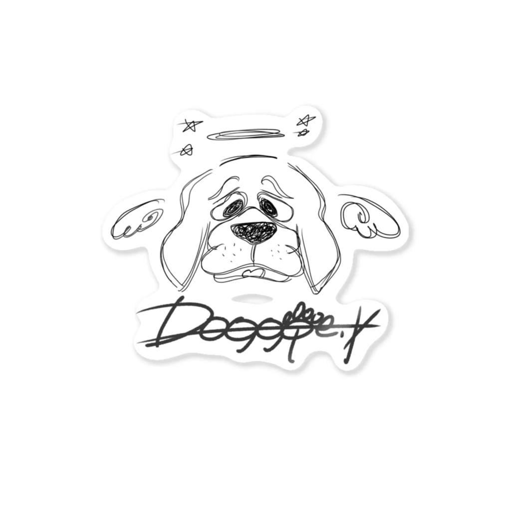 a.Doggieのa.doggie sticker Sticker