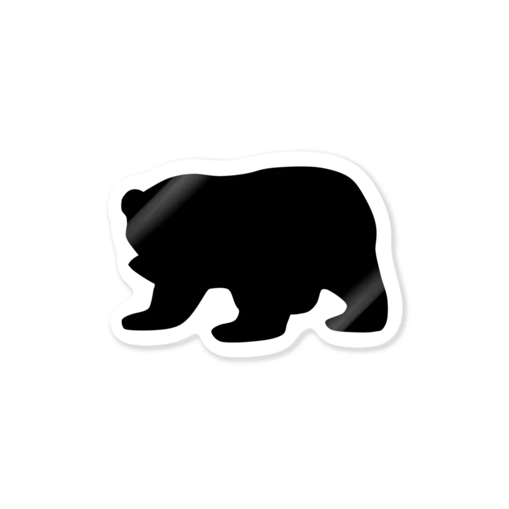 ベアーズ&サーモンのBear Sticker