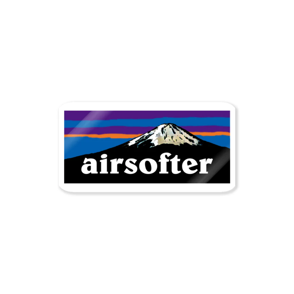 AIRSOFTERS JAPANのAIRSOFTER mountain Sticker