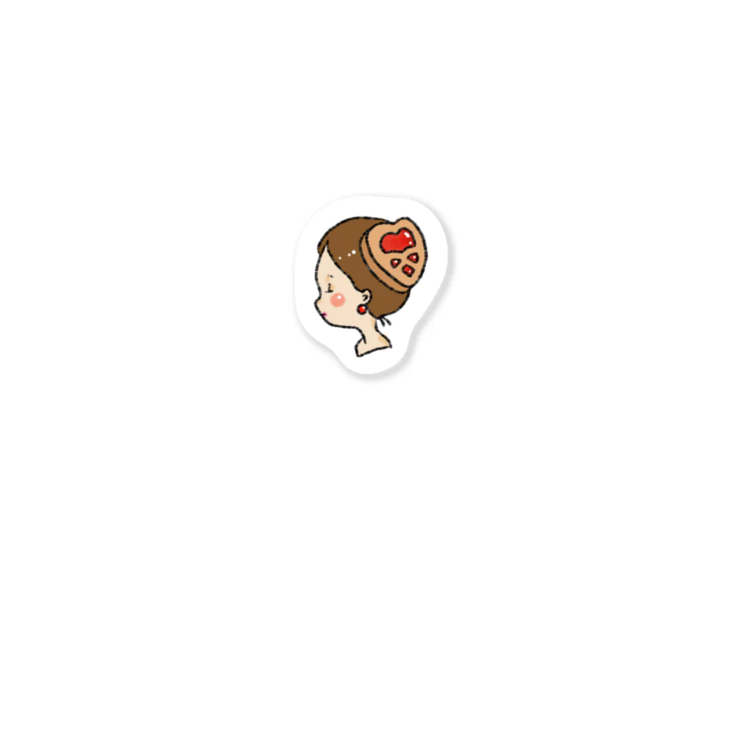 popokoroのCookie夫人 Sticker