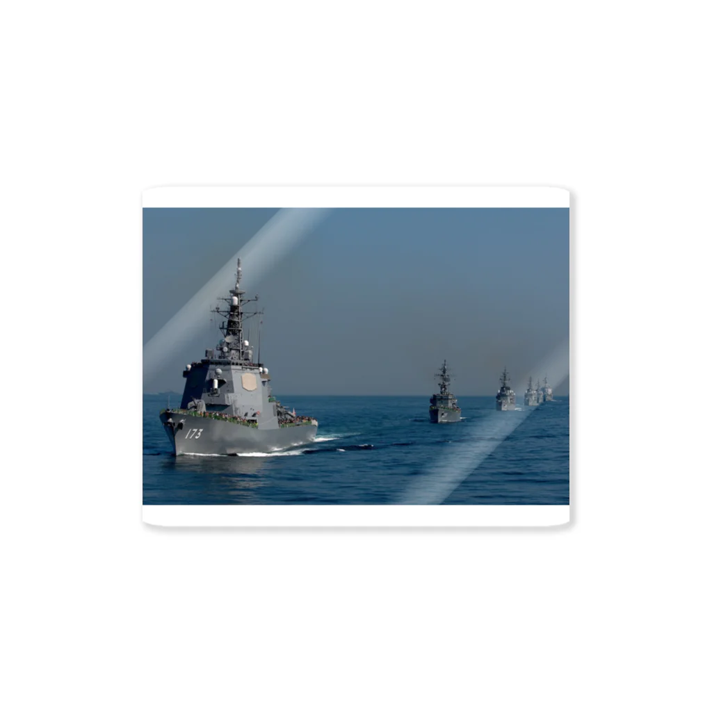 SAKURA スタイルのイージス艦と護衛艦 Sticker