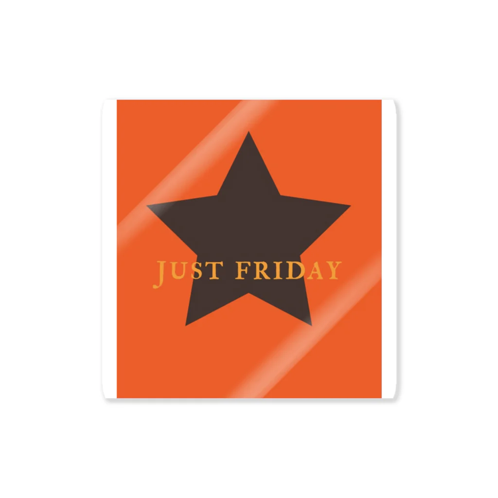 JUST FRIDAYのJUST FRIDAY〜ただの金曜日〜 ステッカー