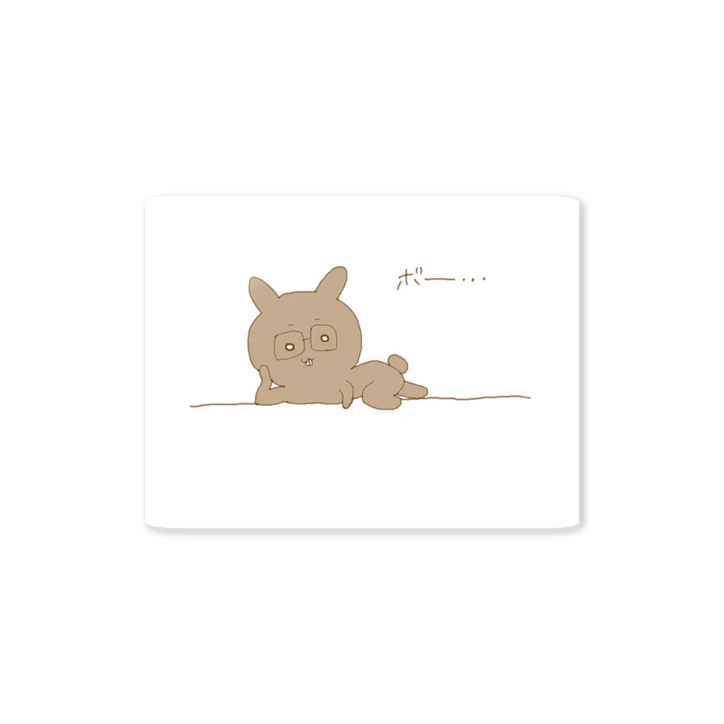 mameuのMUGA NO KYOUCHI Sticker