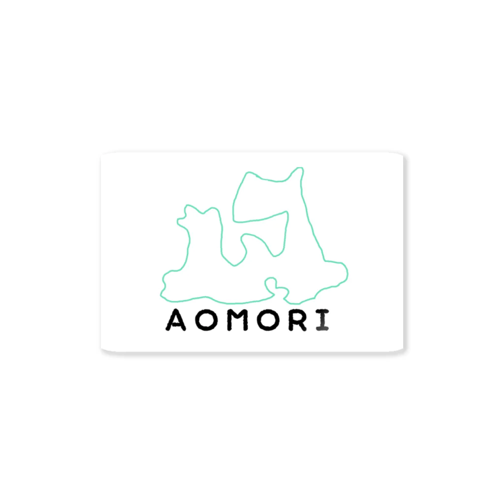 るんるるんのAOMORI ステッカー