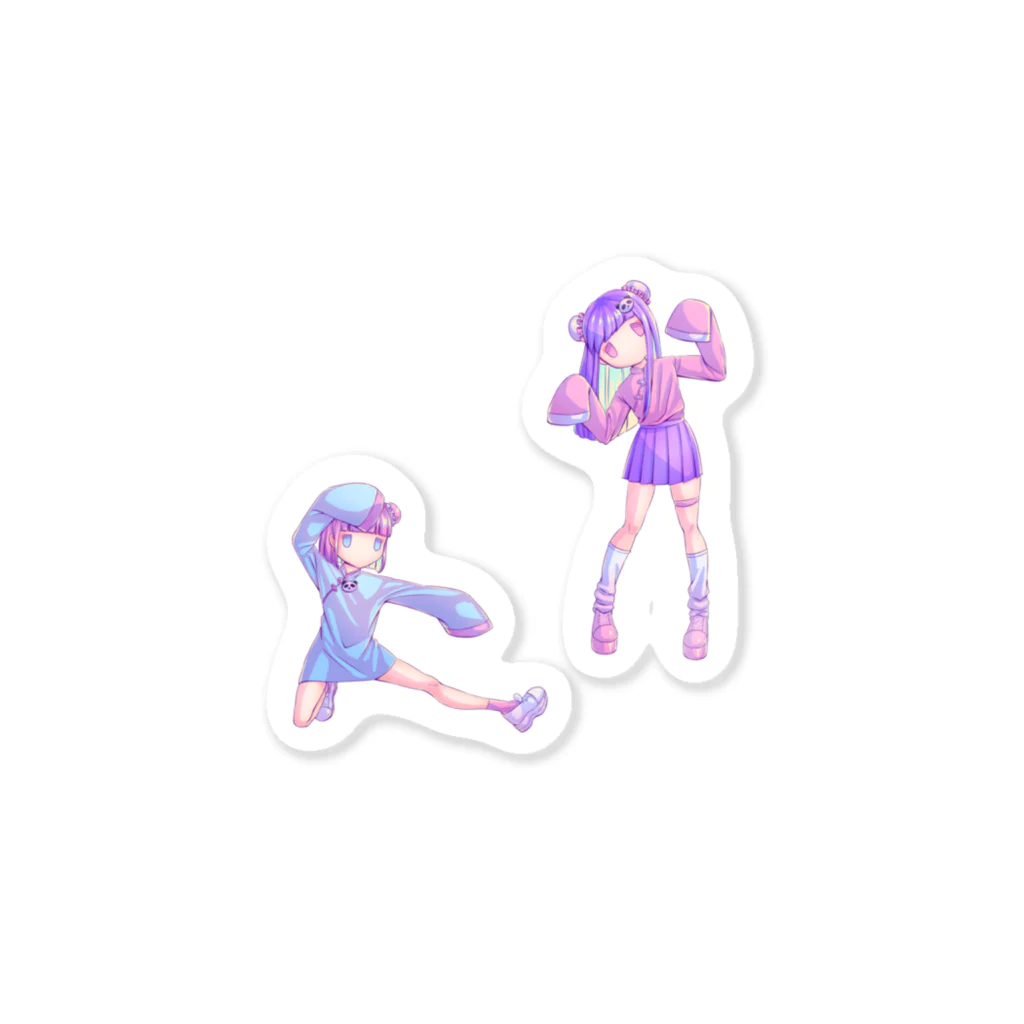 ぽんず/PoN²u🦋のちゃいなついんず!!!›_‹ Sticker