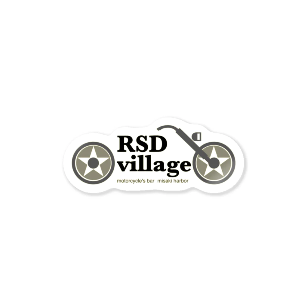 三崎 RSD VillageのRSD バイク ステッカー