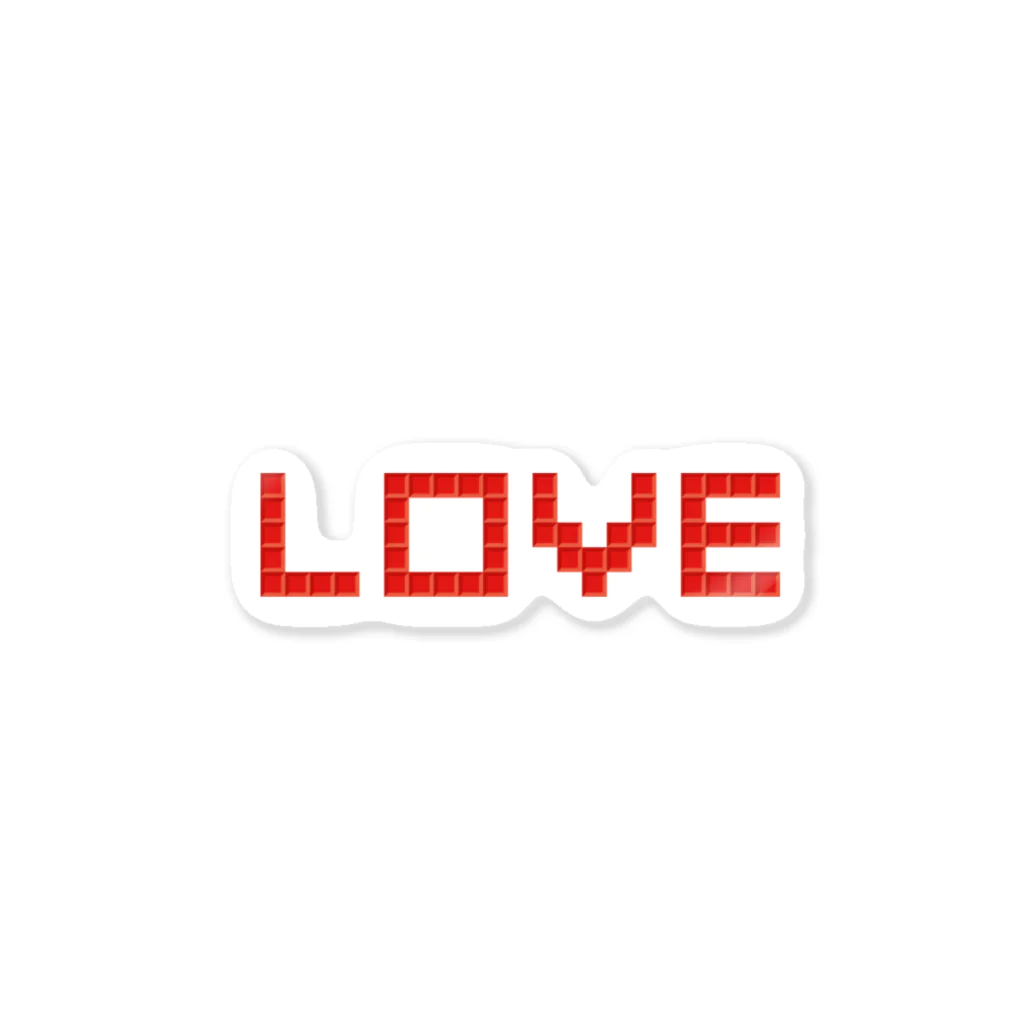 どんぶらこのLOVE Sticker