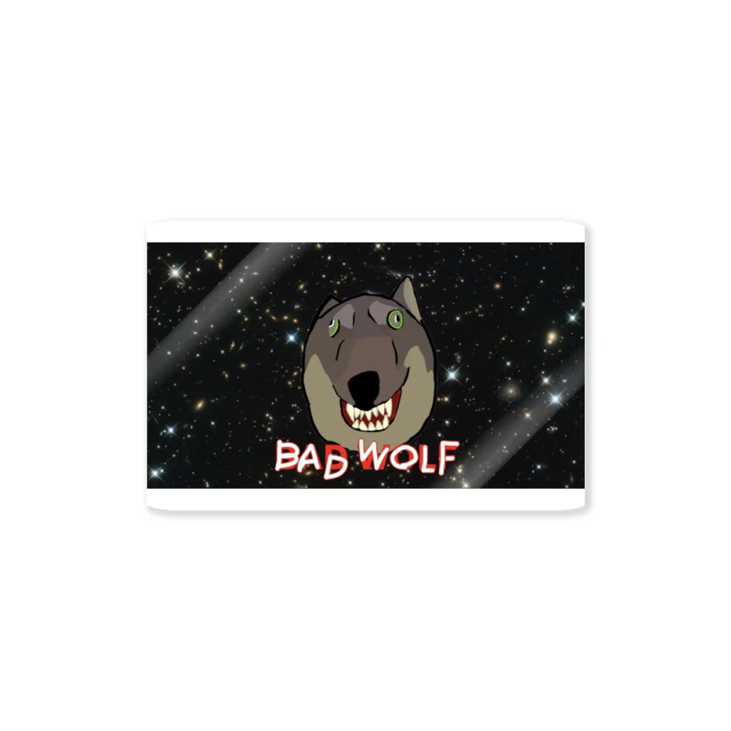 #（ハッシュタグ）のBAD WOLF Sticker