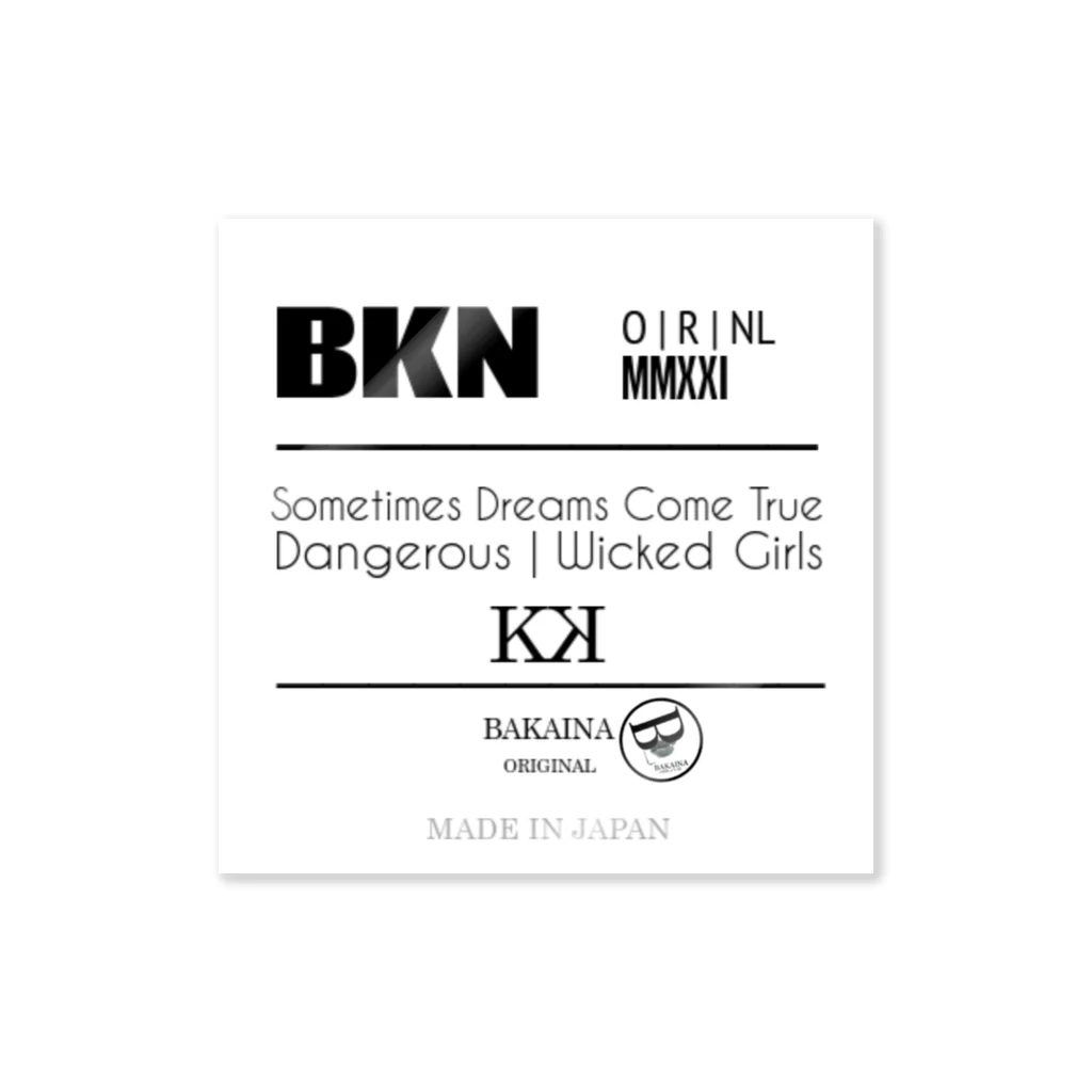 BKN - BAKAINAのBKN-SP LOGO Sticker