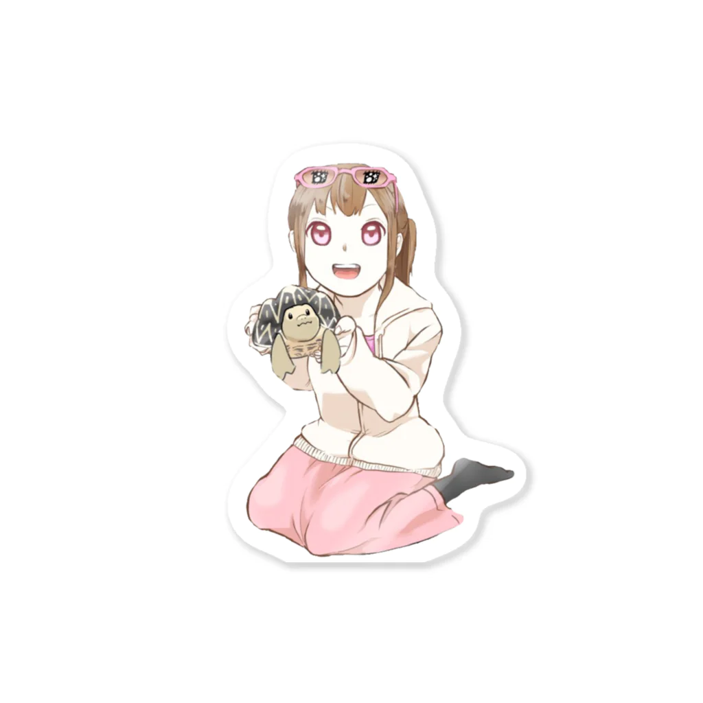 カメまる子🐢のカメまる子 Sticker