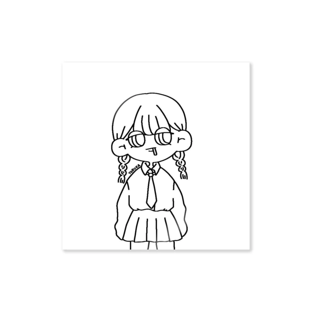 ぉょょ 部のJk Sticker