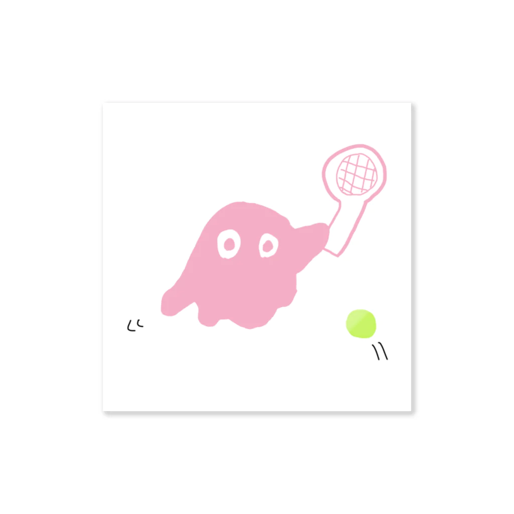 なつ@GREEN＊GREENの常連の人の桜餡テニス Sticker