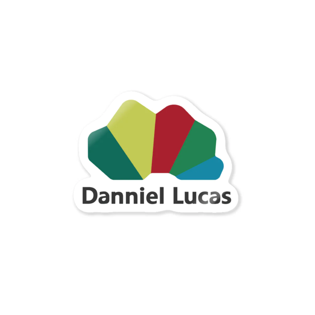 danniel_lucasのダニエルルーカスロゴ Sticker