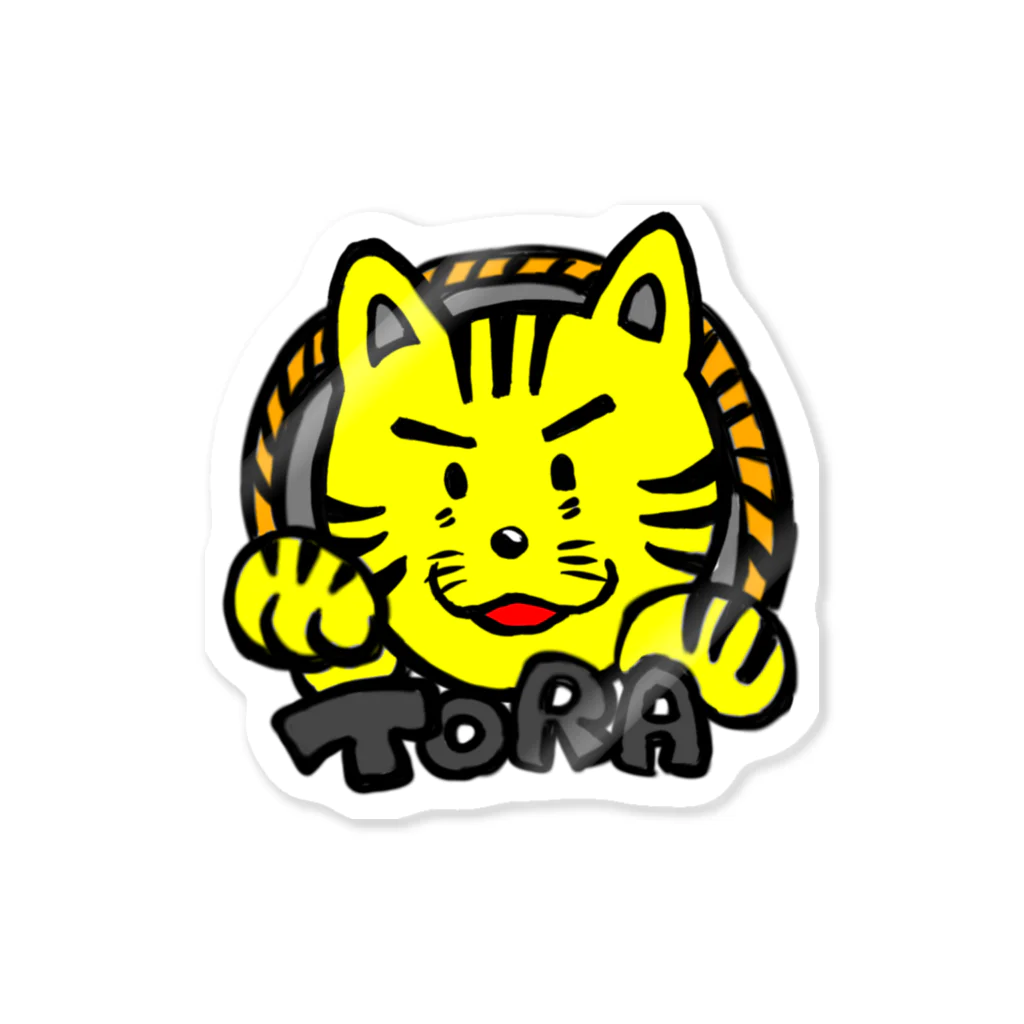 TOMMY★☆ZAWA　ILLUSTRATIONのTORAくん(3代目) Sticker