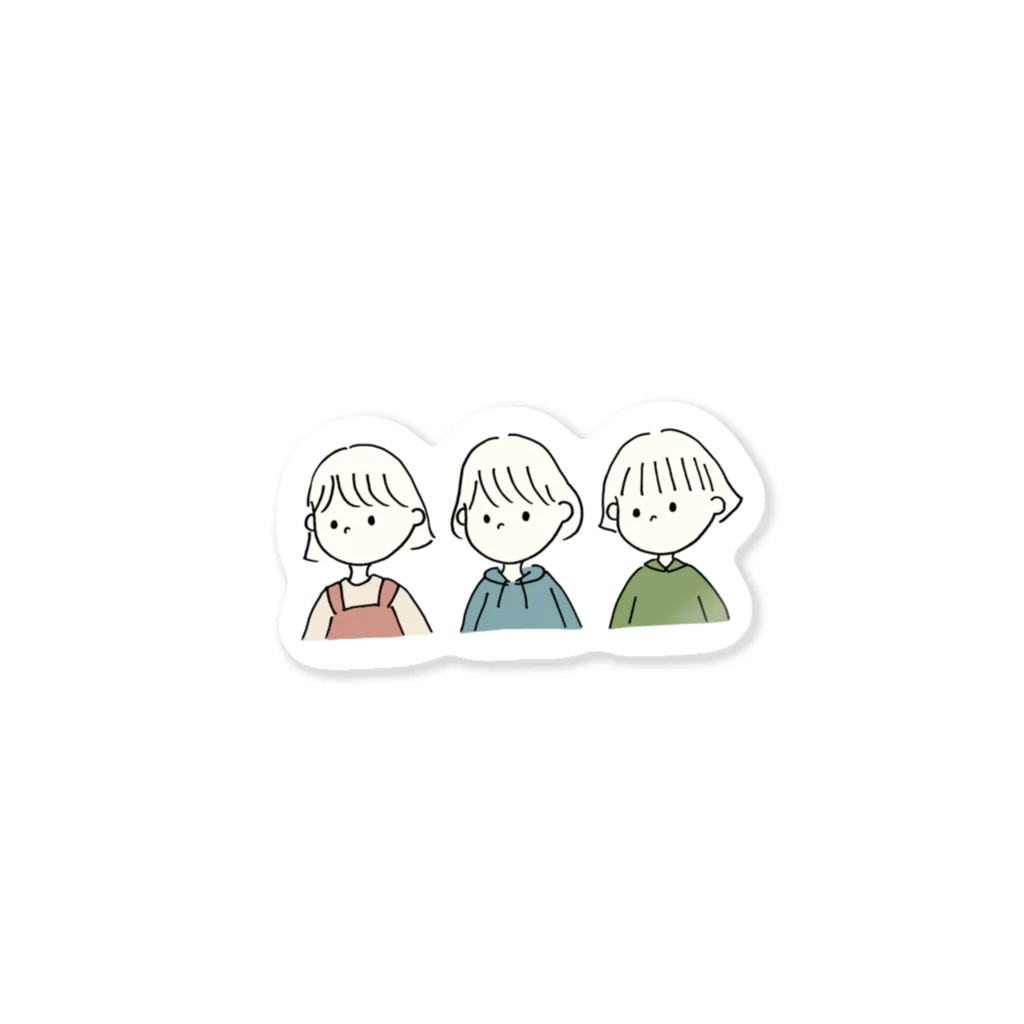 あじさい。のしょーとかっと Sticker