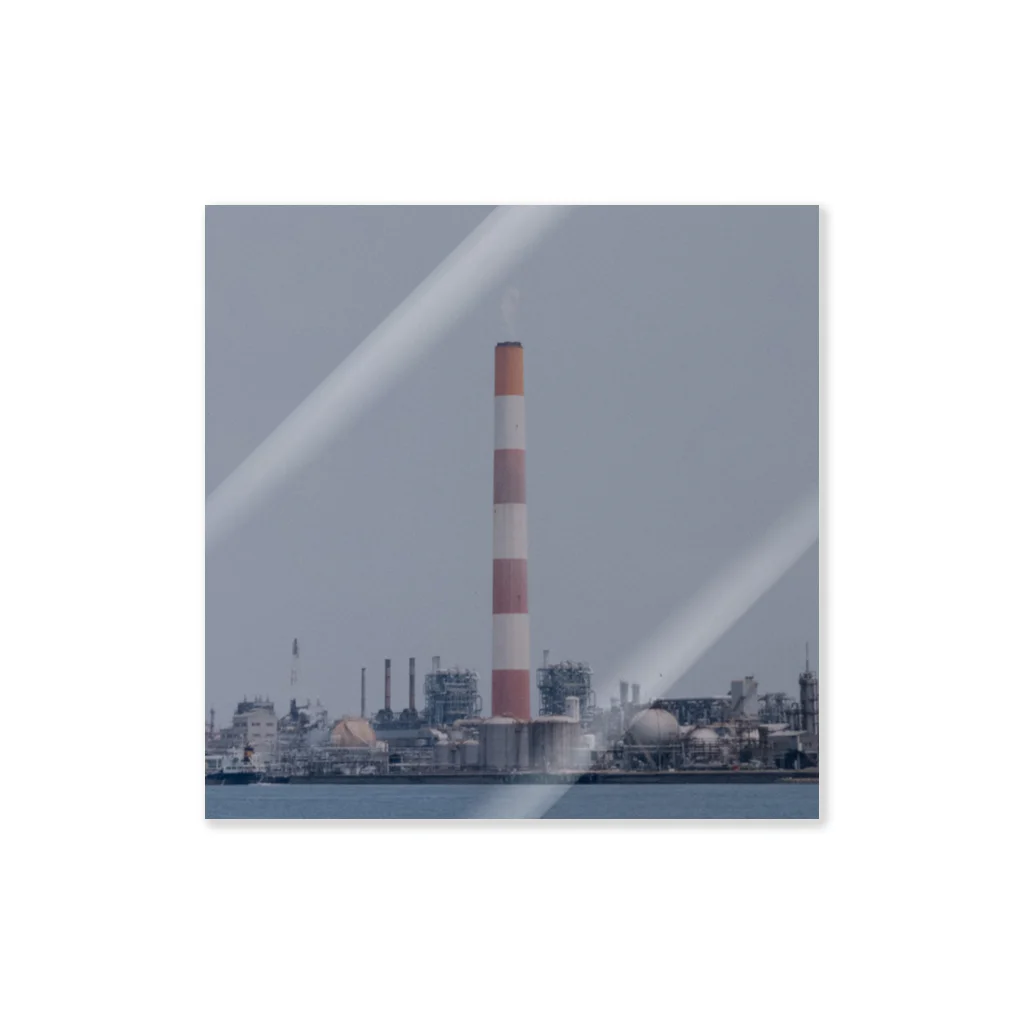 PORTONE, ART, LABORATORY.の Industrial chimney ステッカー