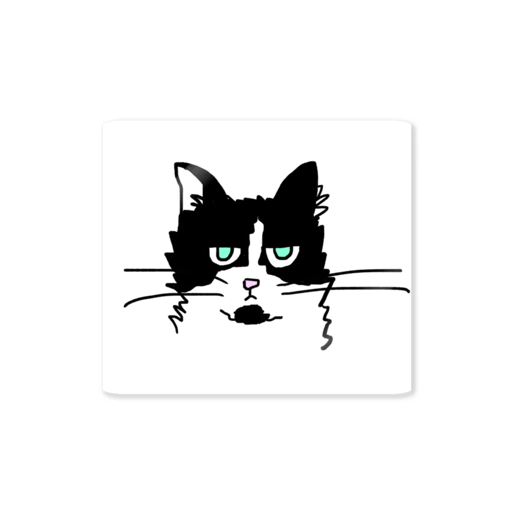 しろくまのねこ Sticker