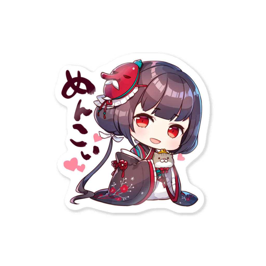 閻魔大王のミニ閻魔大王 Sticker