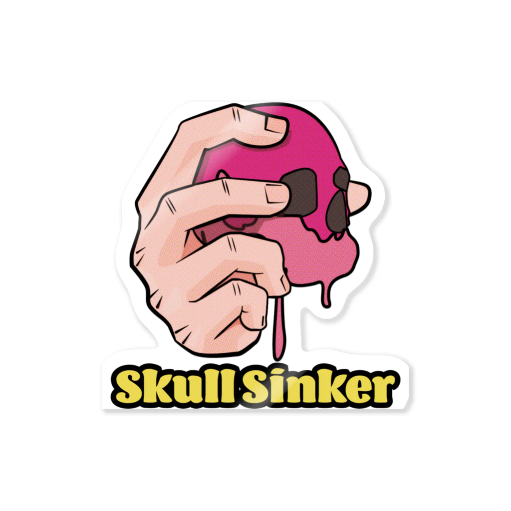 Skull SinkerのSkull Sinker ステッカー