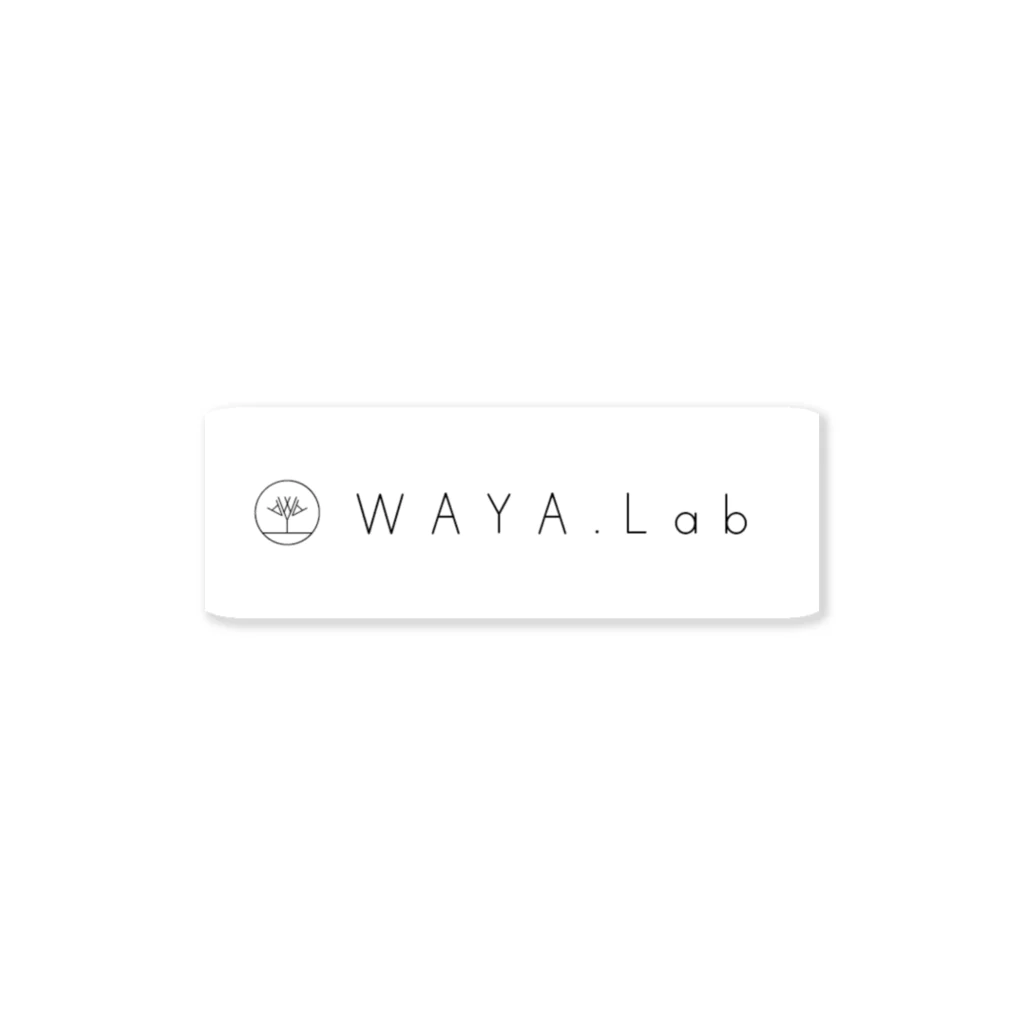 WAYA_LabのWAYA LOGO sticker ステッカー