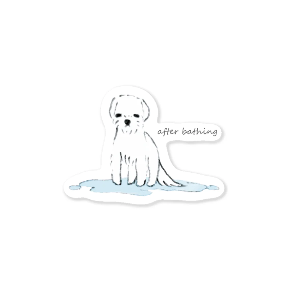 suzumaruのafter bathing Sticker