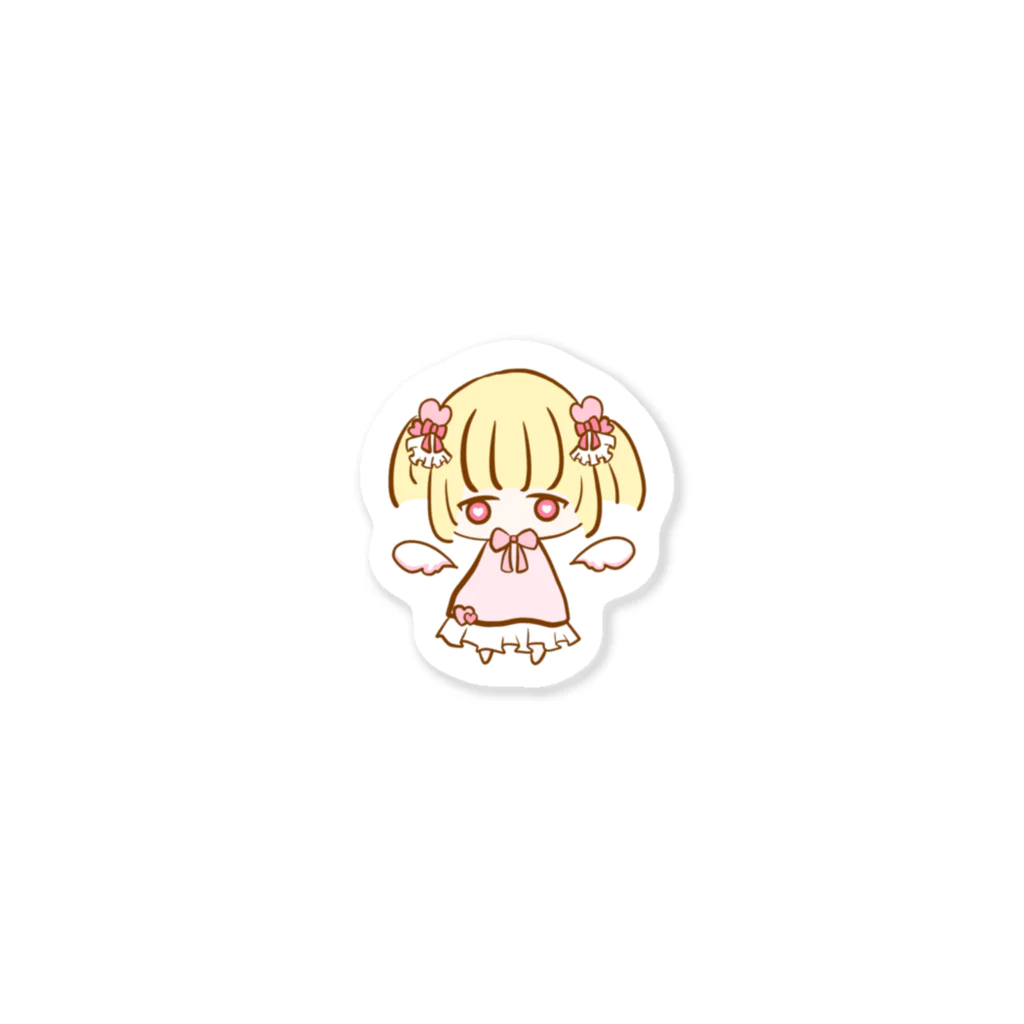 i n a ァィナのてんしちゃん Sticker